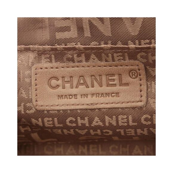 Pre Loved Chanel Tweed Chain Shoulder Bag Women Gray - Picture 4 of 8